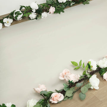 Practical and Beautiful Ivory PVC Aisle Runner