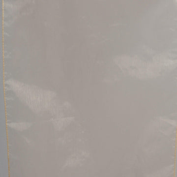 Enhance Your Event Decor with a 14x108 Peach Sheer Organza Table Runners