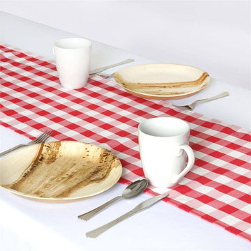 Dress Up Your Table with a Checkered Table Runner