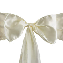 satin & taffeta chair sashes: white satin bow on a white background#whtbkgd