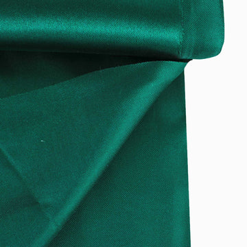 Unleash Your Creativity with Hunter Emerald Green Satin Fabric