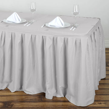 Elevate Your Event Decor with a Banquet Folding Table Skirt