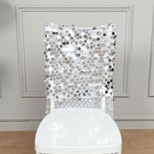 Big Payette Silver Chiavari Chair Slipcover