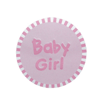 Add a Whimsical Touch to Your Baby Shower with Pink Baby Girl Stickers
