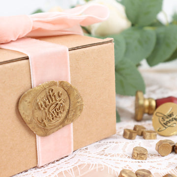 Express Your Feelings with the 'With Love' and 'Thank You' Wax Seal Stamp Kit