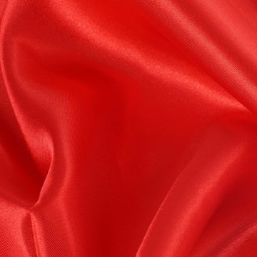Experience the Luxury of Red Satin Fabric