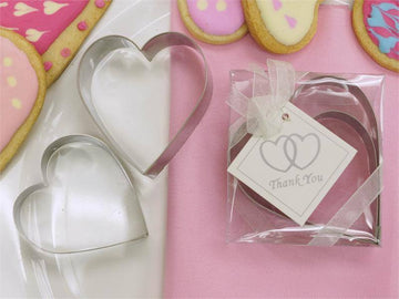 Stainless Steel Heart Shaped Cookie Cutters for Perfect Party Favors