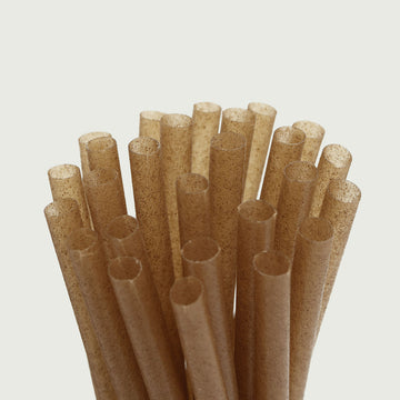 100pcs Biodegradable Sugarcane Straws - The Ultimate Eco-friendly Choice