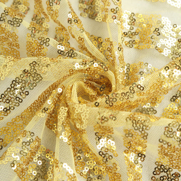 Create Unforgettable Memories with Our Gold Sequin Tablecloth