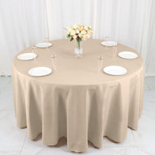 Round Tablecloth Nude Polyester 120 Inches