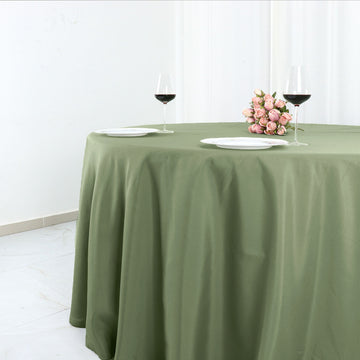 Elevate Your Event with a Seamless Polyester Tablecloth