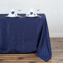 50 inch x120 inch Polyester Tablecloth - Navy Blue