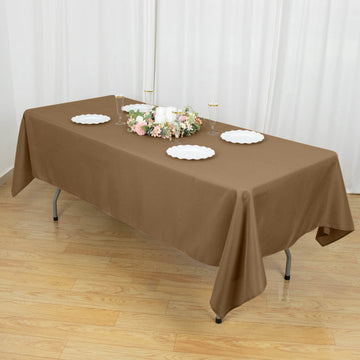Versatile and Stylish Taupe Tablecloth
