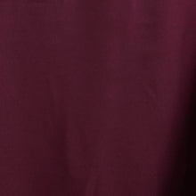 Tablecloth 90 Inch x 156 Inch In Burgundy Polyester Rectangular
