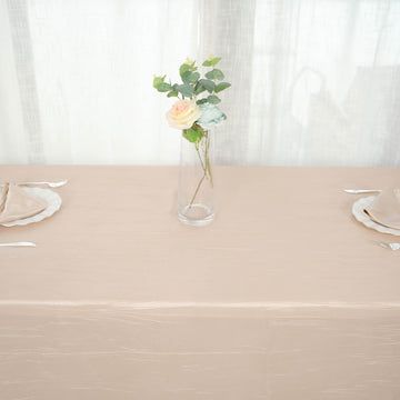 Seamless Rectangular Tablecloth for a Perfect Fit