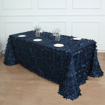 Durable and Practical Navy Blue Tablecloth