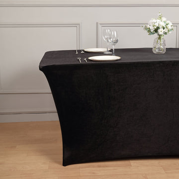 Create a Spectacle of Sophistication with Our Velvet Tablecloth