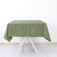 54 Inch Square Tablecloth Eucalyptus Sage Green Polyester