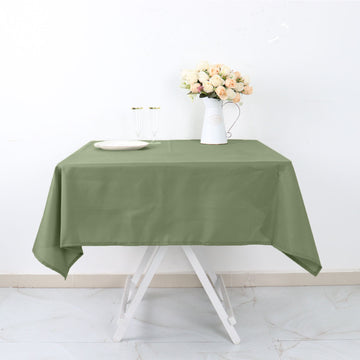 Create Stunning Wedding Decor with the Dusty Sage Green Table Linens