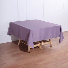 Square Tablecloth in Violet Amethyst 70 Inch Polyester