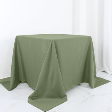 Create Unforgettable Moments with the Dusty Sage Green Table Linens