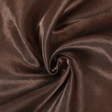 Chocolate 60 Inch x 126 Inch Satin Rectangular Tablecloth#whtbkgd