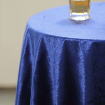 Create a Glamorous Look with the Royal Blue Reusable Table Linen