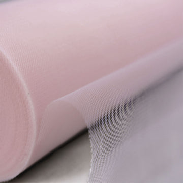 Elegant Pink Tulle Fabric Bolt for Stunning Event Decor