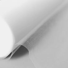 Bolt Of White Tulle Sheer Fabric 18 Inch x 100 Yard