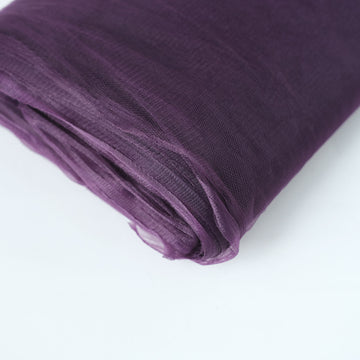 Unleash Your Creativity with Eggplant Tulle Fabric for DIY Crafts