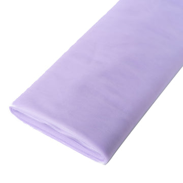 Elegant Lavender Lilac Tulle Fabric Bolt for Stunning Event Decor