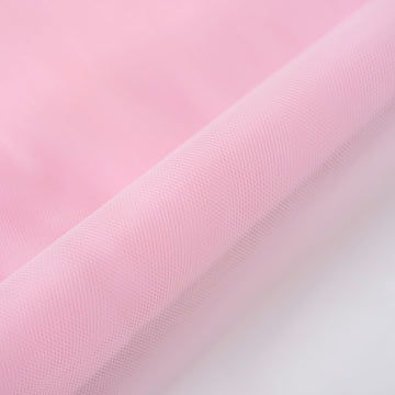 Elevate Your Event Decor with Pink Tulle Fabric