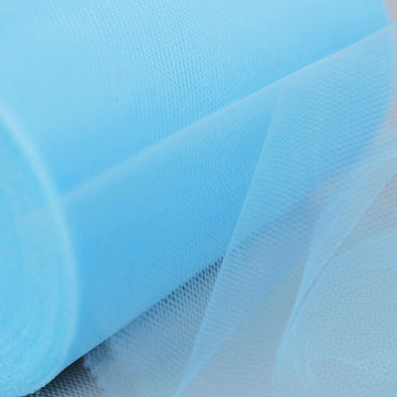Unleash Your Creativity with Blue Tulle Fabric Bolt