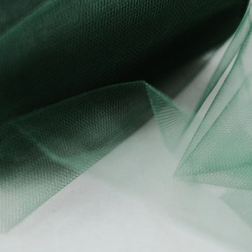Enhance Your Party Decor with Hunter Emerald Green Tulle Fabric