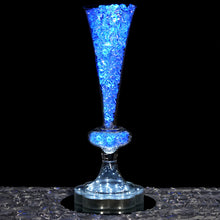 15" Tall Trumpet Pilsner Glass Floral Vase - 4pcs