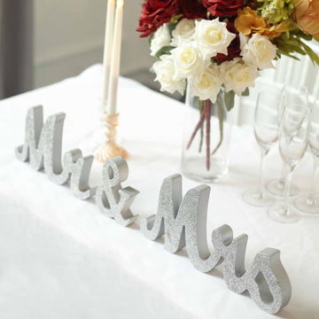 Enhance Your Wedding Sweetheart Table with Rustic Glam Wedding Table Signs