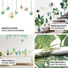 Green Planter Wall Stickers Decals