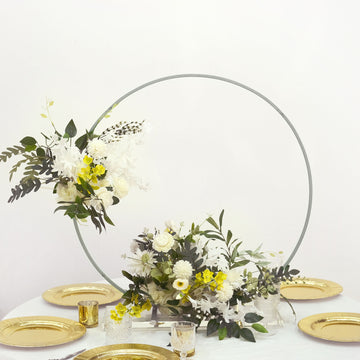 Convenient and Stylish Table Floral Wreath Frame