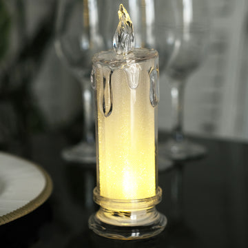 Warm White LED Flameless Tea Light Candles: Create a Whimsical Ambiance