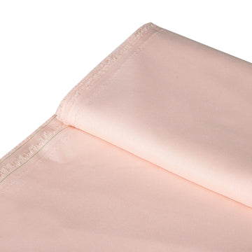 Blush Polyester Fabric Bolt DIY Craft Fabric Roll 54"x10 Yards