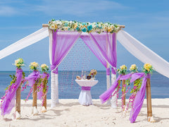 How Much Material Do I Need For Wedding Arch?
