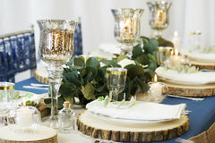 Rustic Glamour: Denim Tablescape from eFavormart