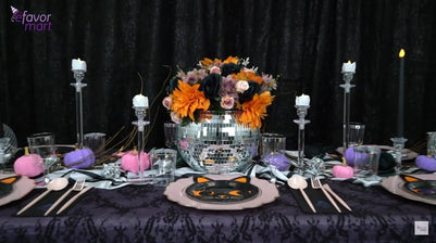 How To Style A Glamorous Halloween Table