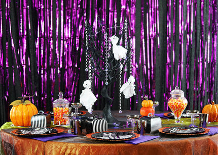 Host a Halloween Party for Kids with a Funky Table Setup