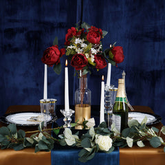 Fall in Love with our Posh Romantic Dinner Table Setup