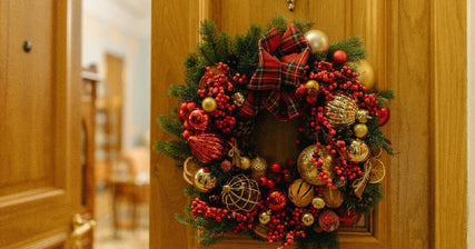Adorn Your Door: Creative Christmas Wreath Makeovers