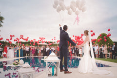 Wedding balloon release