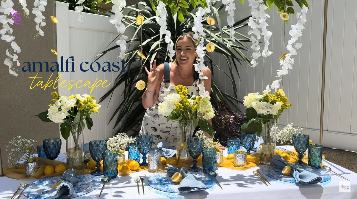 Style an Amalfi Coast-Inspired Summer Tablescape on a Budget