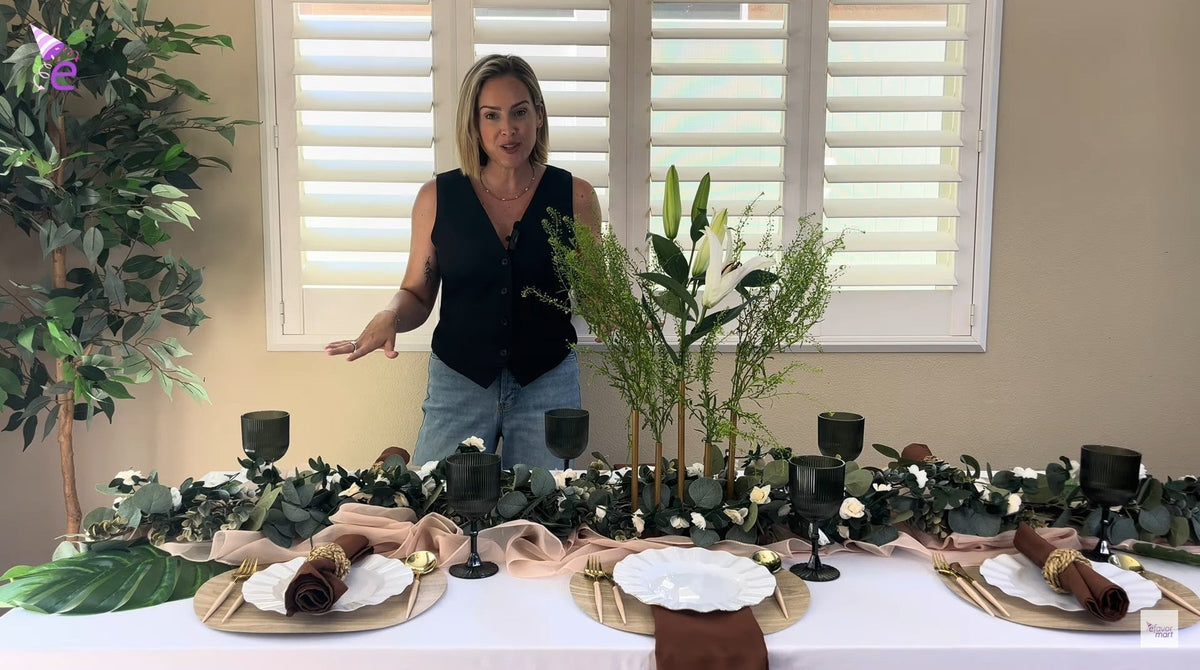 How To Style A Natural Boho Table Setting