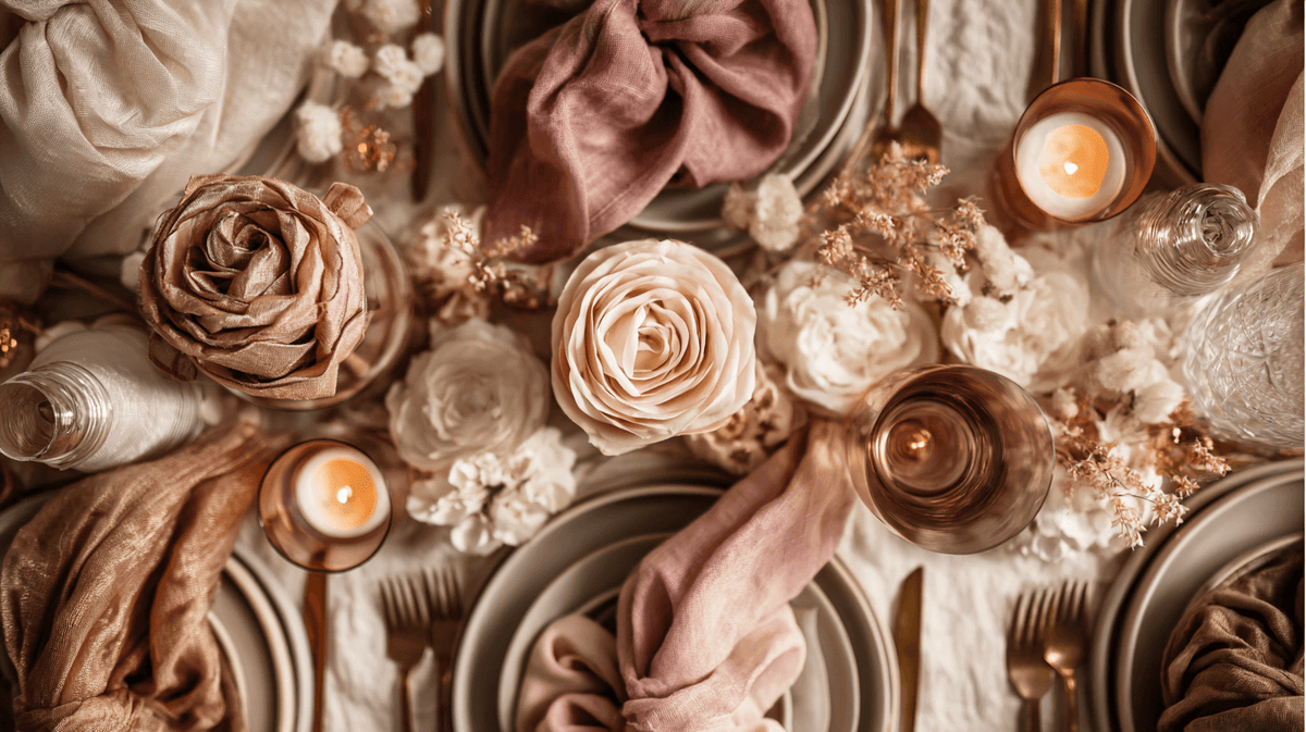 Creative Ways to Use Rose Napkin Folds in Event Decor